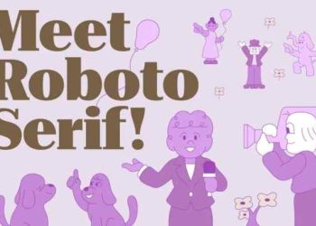 Google Introduces a Chunkier, Retro Typeface – a Serif/Roboto Mix