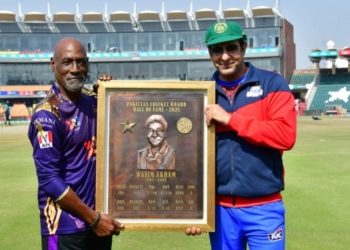 Wasim Akram has been inducted into the PCB Hall of Fame