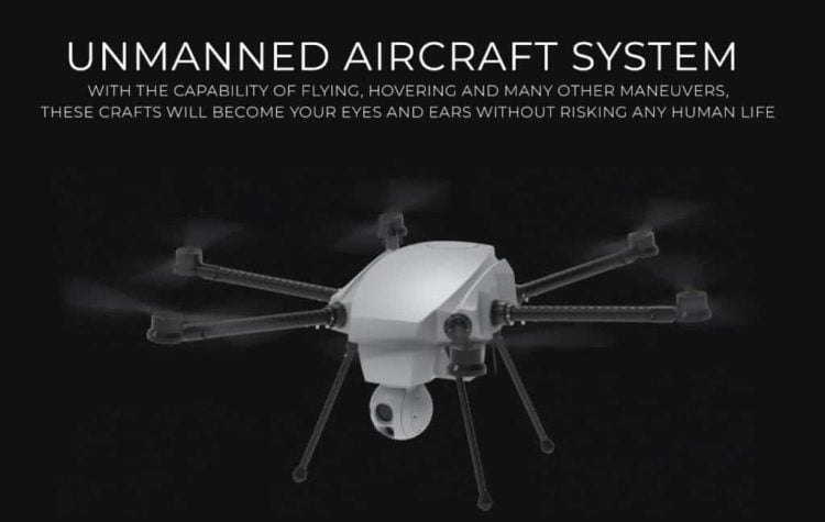 iTecknologi Group's technologically advanced flying machines - unmanned aircraft system