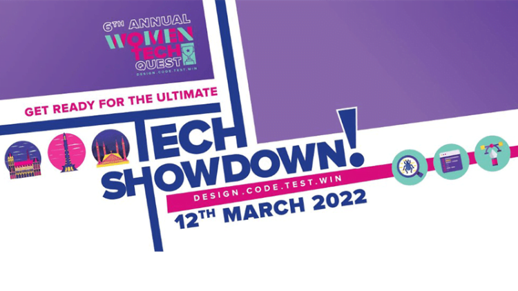 6th Annual Women Tech Quest 2022 will be held on 12th March