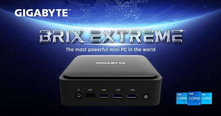 BRIX Extreme from Gigabyte is the world's most powerful mini PC