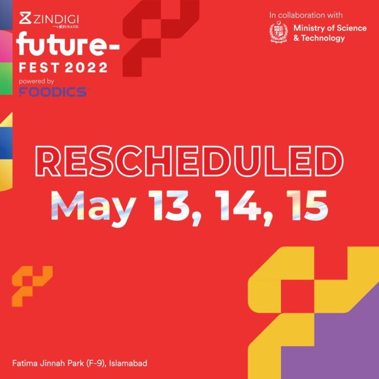 Future Fest 2022 has been rescheduled to 13th May till 15th May