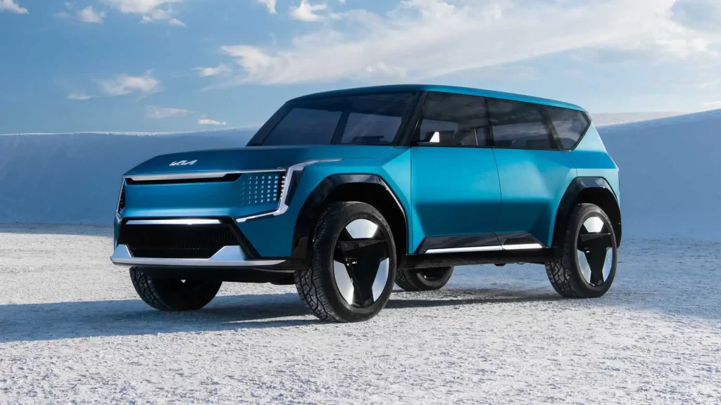 Kia has announced that the EV9 SUV would feature self-driving technology