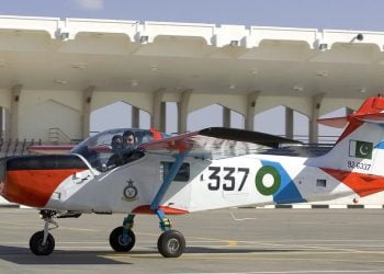 PAF trainer plane crashes near Peshawar, two pilots martyred