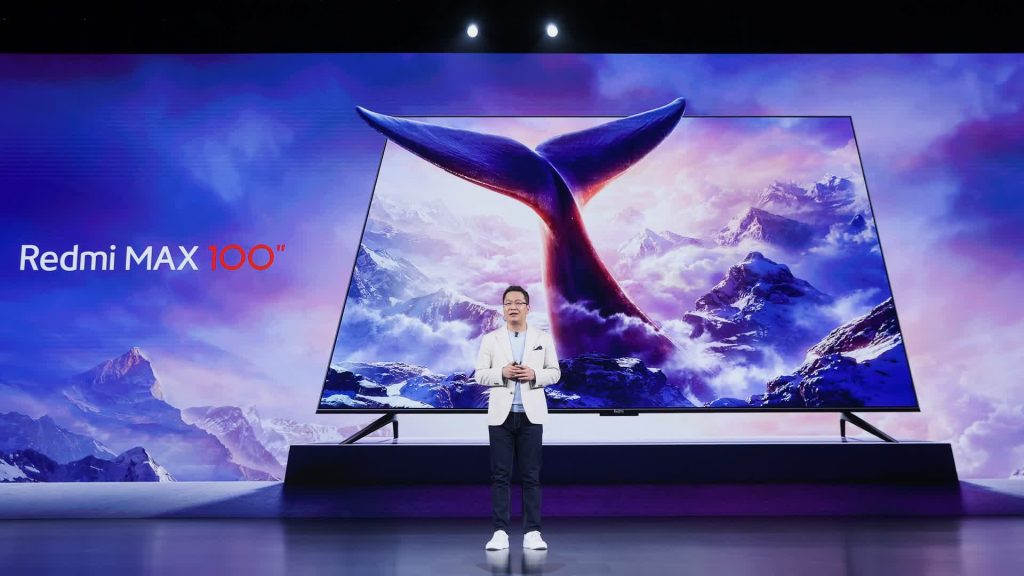 Xiaomi unveils world's largest Redmi TV and RedmiBook Pro 2022