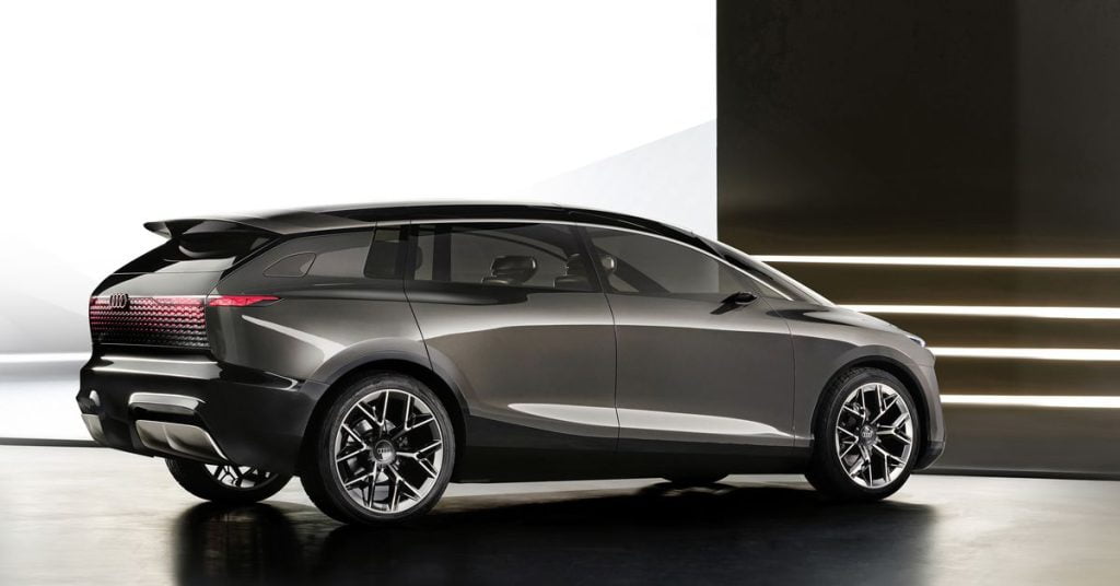 Audi's most recent concept car is an immense urban electric vehicle that shouldn't be allowed in cities