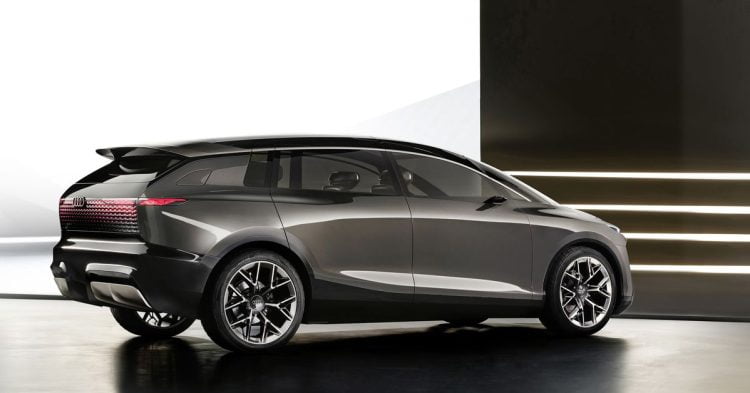 Audi's most recent concept car is an immense urban electric vehicle that shouldn't be allowed in cities