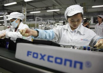 Foxconn, an Apple supplier, has closed its Shanghai factory