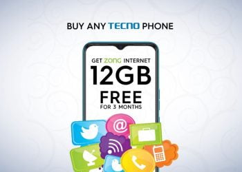 Free 12GB Internet from Zong for All-New TECNO users; 2.5 Lac People Joined in 2022