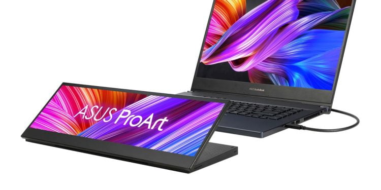 New Asus portable display appears to have been taken from a Duo laptop