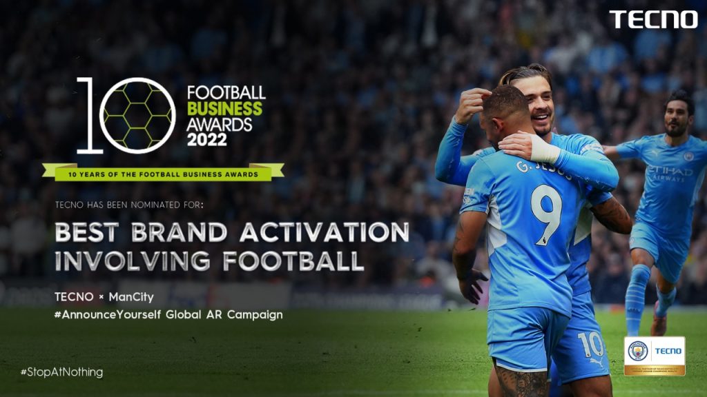TECNO's AR Campaign with Man City
