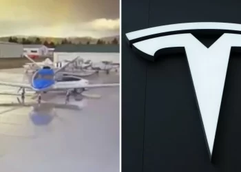 Tesla vehicle to collide with a $3.5 million plane using 'Smart Summon'