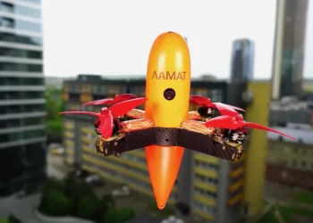 This kamikaze drone destroys other drones by sacrificing its own rotors
