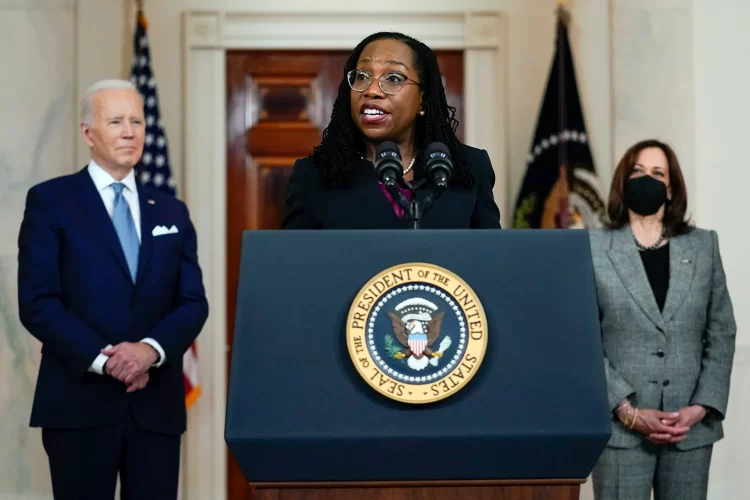 US Senate vote for Jackson as first black woman justice of Supreme Court