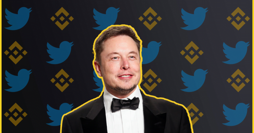 Binance has agreed to invest $500 million in Twitter alongside Elon Musk