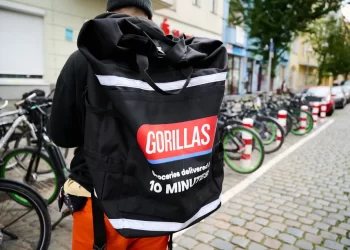 Gorillas, an on-demand grocery service, has laid off half of its headquarters staff