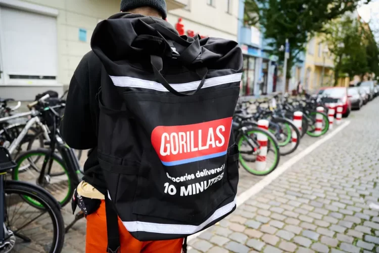 Gorillas, an on-demand grocery service, has laid off half of its headquarters staff