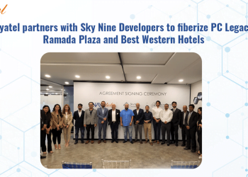 Nayatel joins up with Sky Nine Developers to fiberize the PC Legacy, Ramada Plaza, and Best Western Hotels
