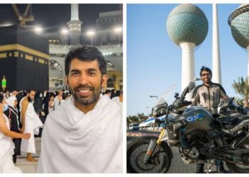 On his bike, a Pakistani man travels to Saudi Arabia for Umrah