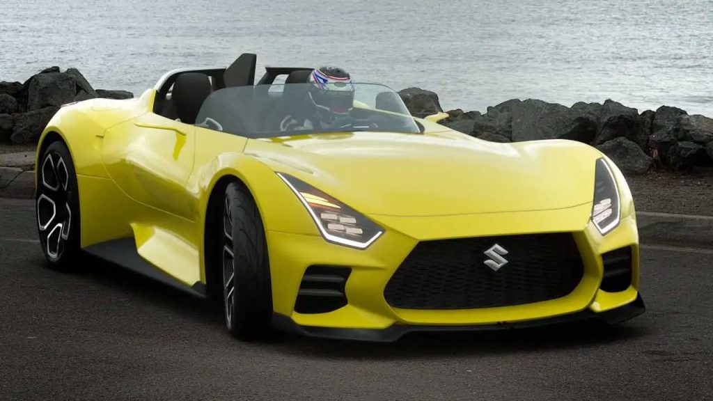 Suzuki unveiled the Vision Gran Turismo concept with Hayabusa engine