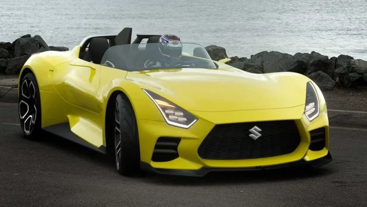 Suzuki unveiled the Vision Gran Turismo concept with Hayabusa engine
