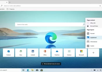 The newest Windows 11 preview contains a web search bar