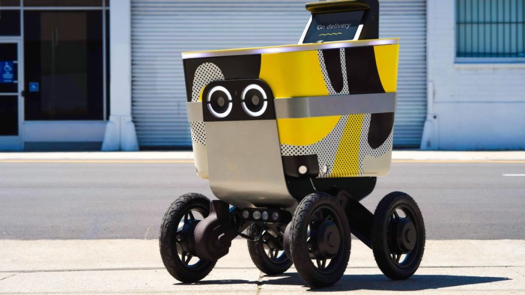Uber Eats is testing automated delivery using Serve Robotics