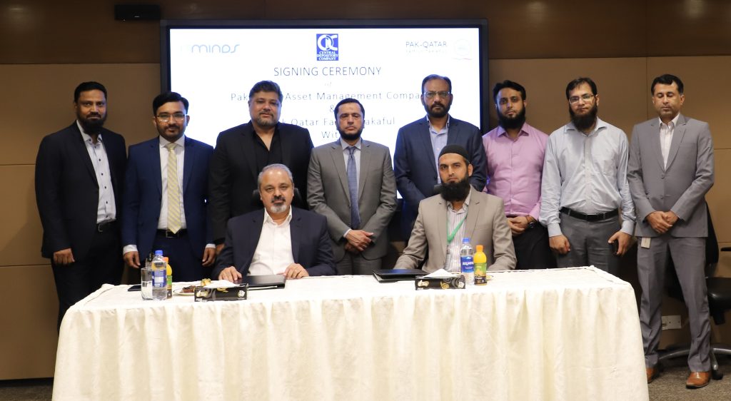 An agreement has been signed between cdc itminds limited with pak qatar family takaful limited and pak qatar asset management company limited for back office service provisioning