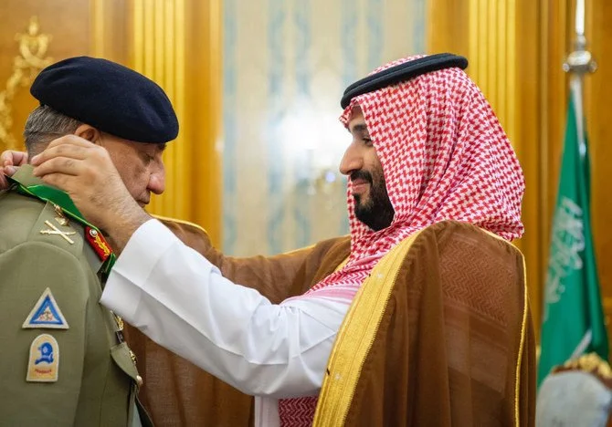 COAS has been awarded Saudi’s highest King Abdulaziz medal