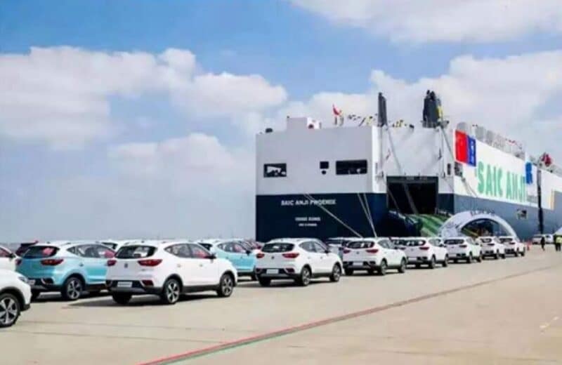 China has already exported 40% more automobiles in 2022