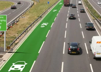 Road that charges EVs while driving will be opened next year in US for the first time