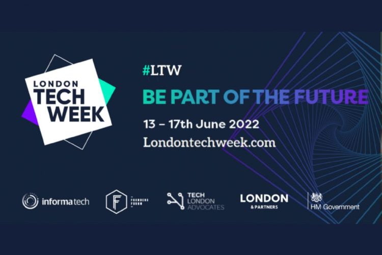 The countdown is on! London Tech Week ’22 kicks off on the 13th of June