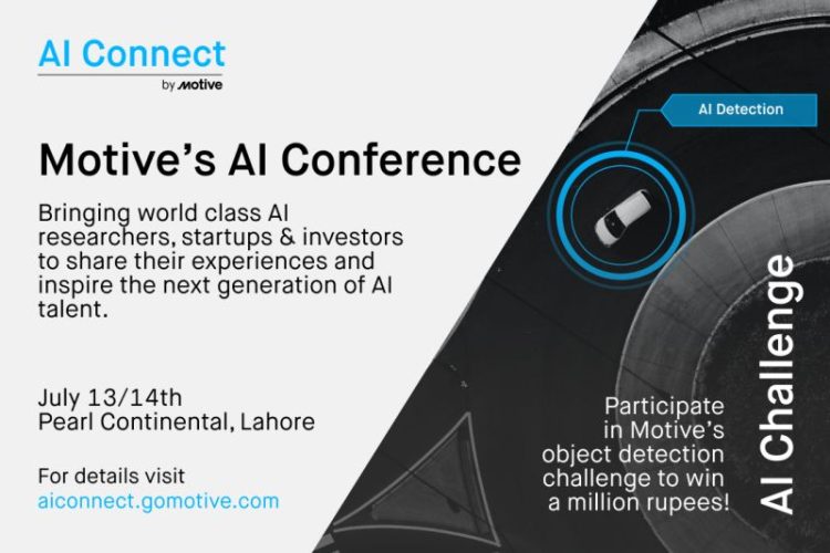 AI Connect, organized by Motive, is Pakistan's first AI conference