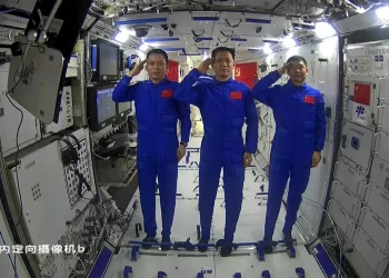 Astronauts developed first time a lab module in a Chinese space station