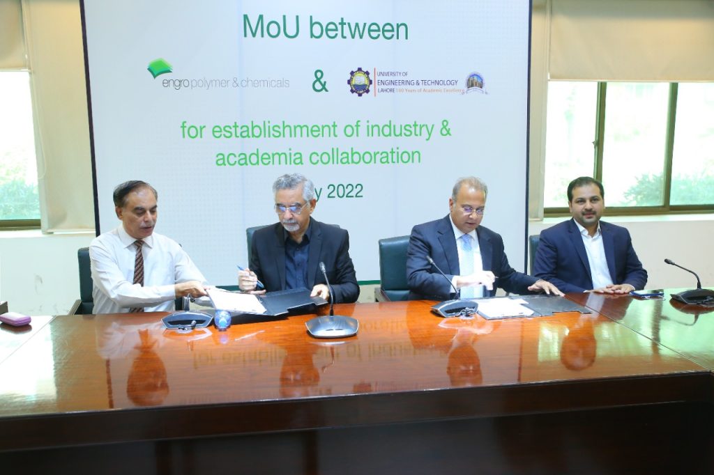Engro Polymer & Chemicals, UET Lahore partner for first-of-its-kind industry-academia linkage program