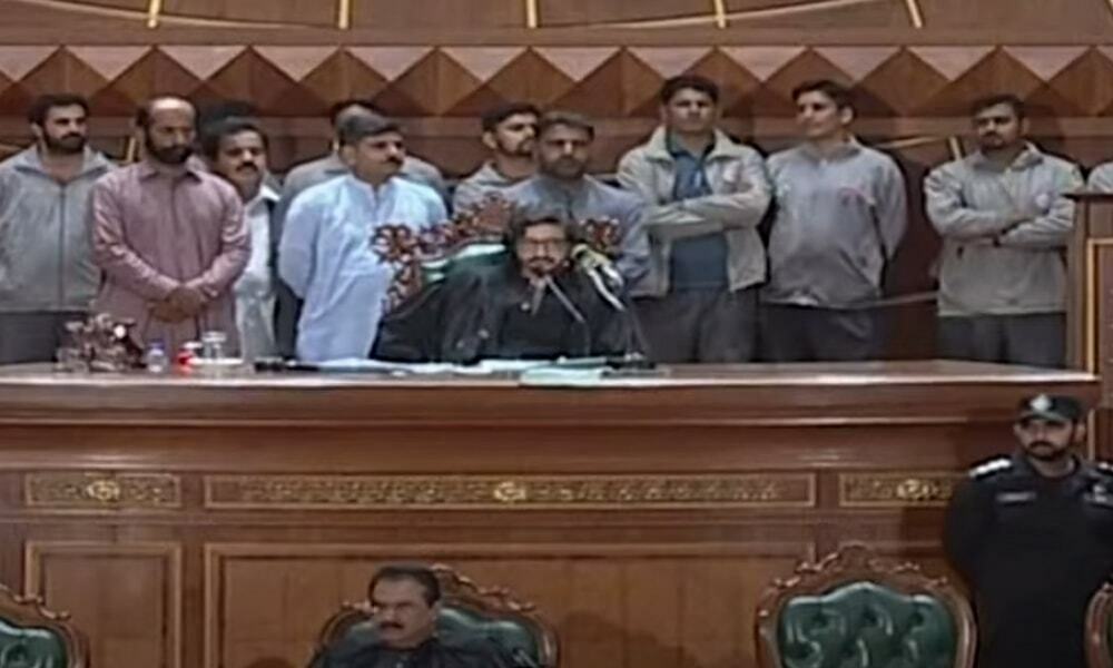 Hamza Shehbaz remains Punjab's CM despite the commotion as the deputy speaker rejects 10 PML-Q votes