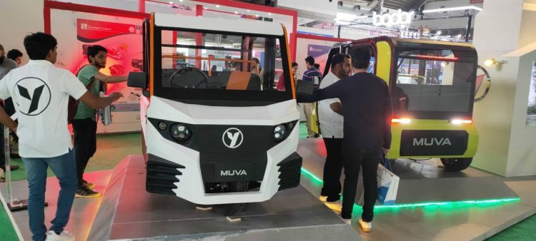 This fully localized electric rickshaw has more space than the Wagon R