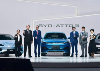 In 2023, BYD will introduce the Seal, Dolphin, and Atto3 in Japan