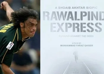 Launch of "Rawalpindi Express," a biopic of Shoaib Akhtar is publicized