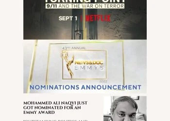Mohammed Ali Naqvi’s Netflix Series gets nominated for an Emmy Award