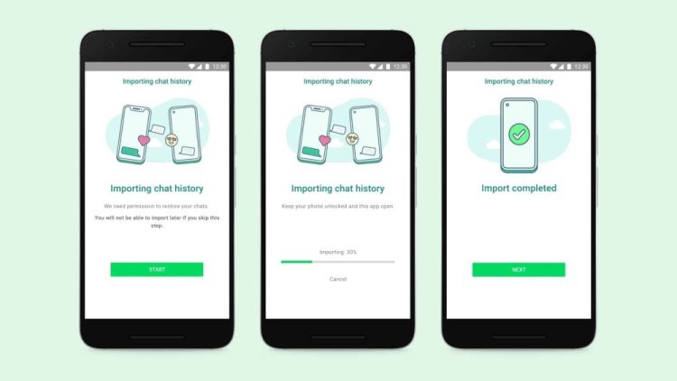 WhatsApp chats can now be transferred from Android to iOS