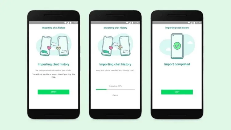 WhatsApp chats can now be transferred from Android to iOS