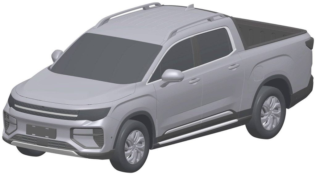 Radar Electric Pickup Truck by Geely