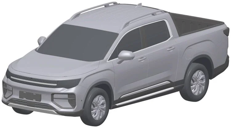 Radar Electric Pickup Truck by Geely