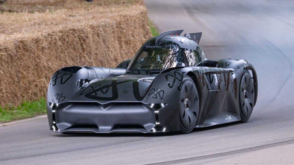 McMurtry's Electric Car sets a new speed record