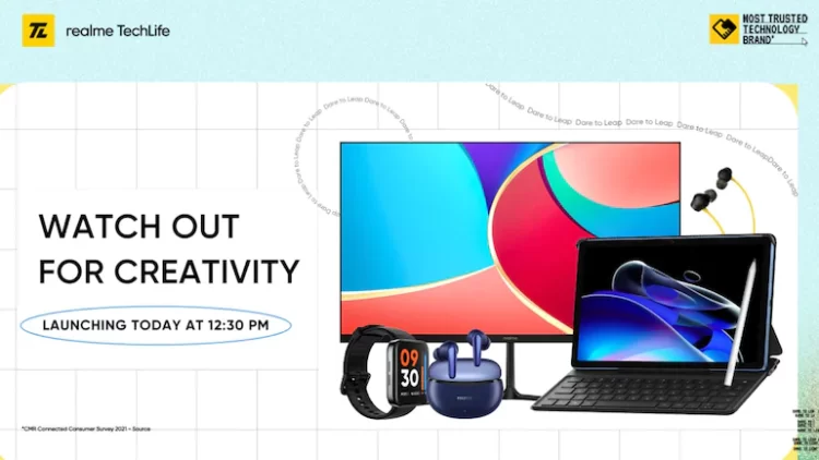 Realme Watch 3 and Realme Pad X launch