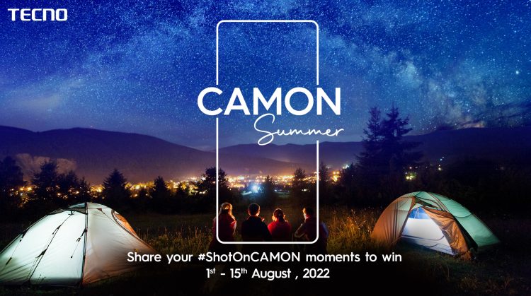 With #CAMONSUMMER, TECNO provides fans with amazing presents