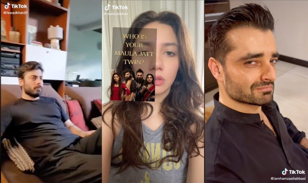 Catch the cast of Maula Jatt on TikTok