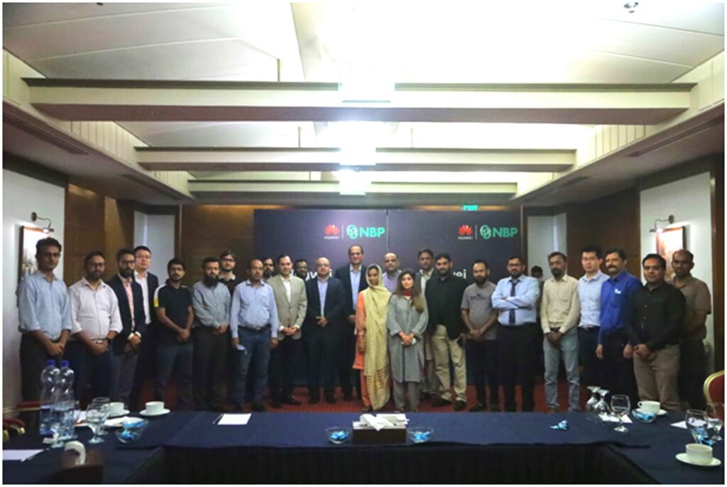 NBP Bank attends a Technology Workshop hosted by Huawei Pakistan