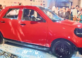 Nur-E 75, Pakistan's first E-vehicle launched by DICE Foundation